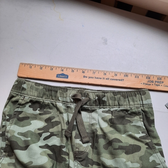 Gymboree Camo Cargo Joggers Pants Boys 7  Green Stretch Cotton‎ - Picture 6 of 8
